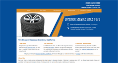 Desktop Screenshot of donlupe-tires.com